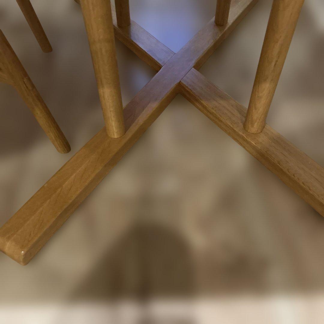 ACTUSナチュラルウッド ダイニングテーブルセット