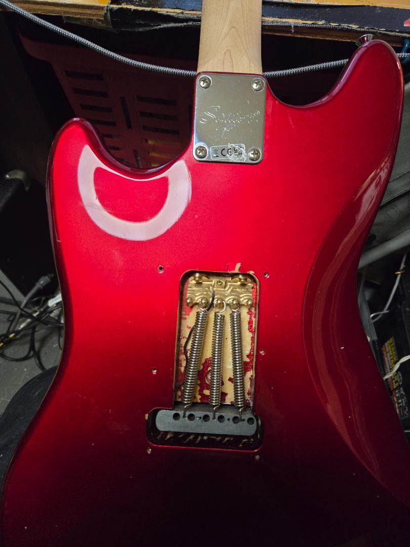 スクワイヤーサイクロン レッド 3ピックアップ - メルカリ