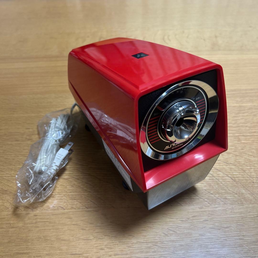 三菱 電動シャープナー KE-10 電動鉛筆削り器 未使用