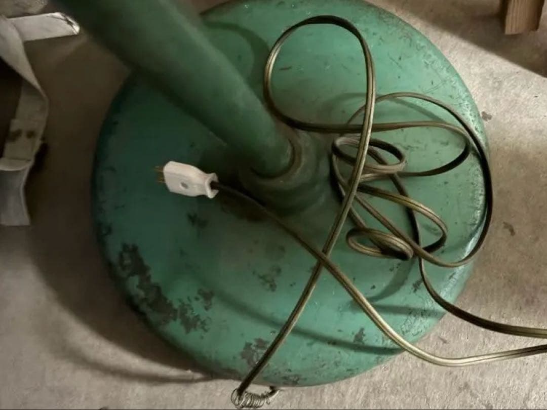 昭和レトロ　三菱　ヴィンテージ　大型扇風機　アンティーク