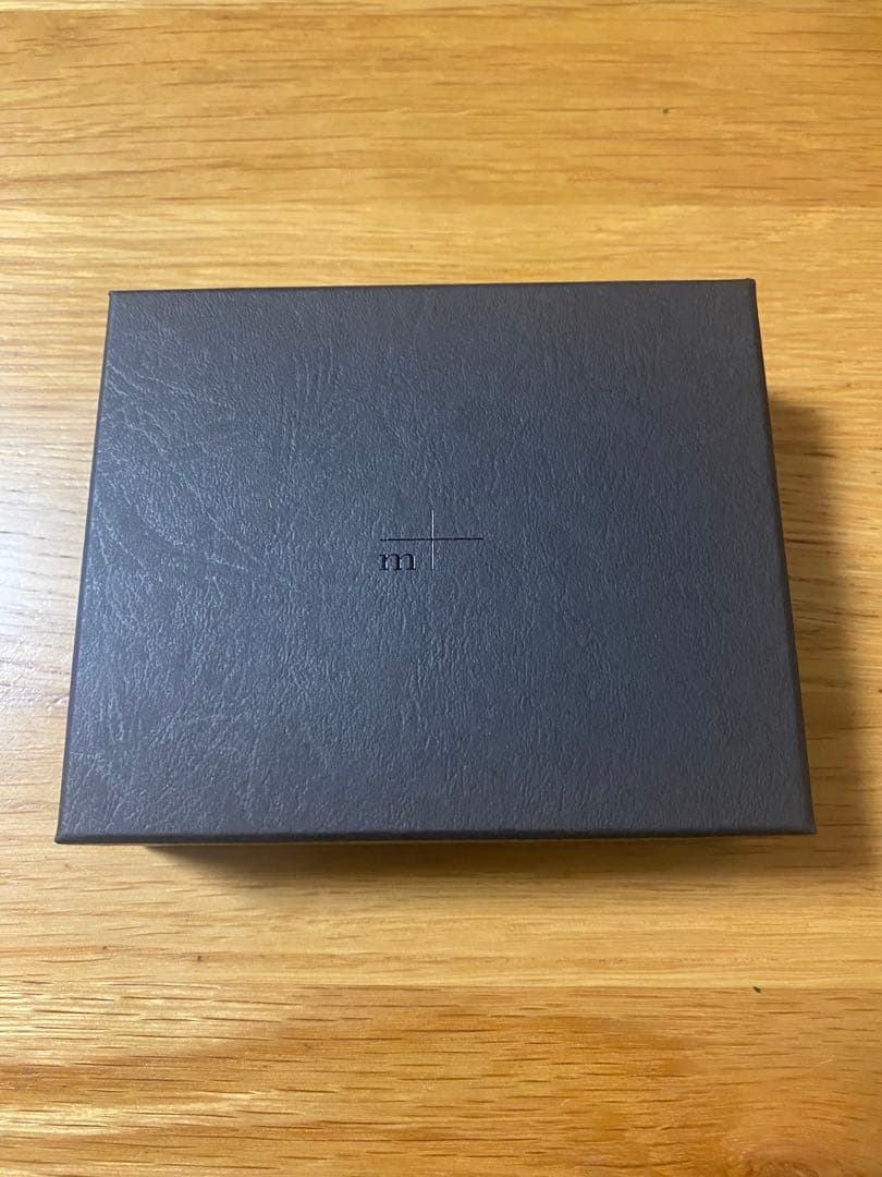 新品未使用 m+ エムピウ　ミッレフォッリエ Ⅱ P25 ブラック