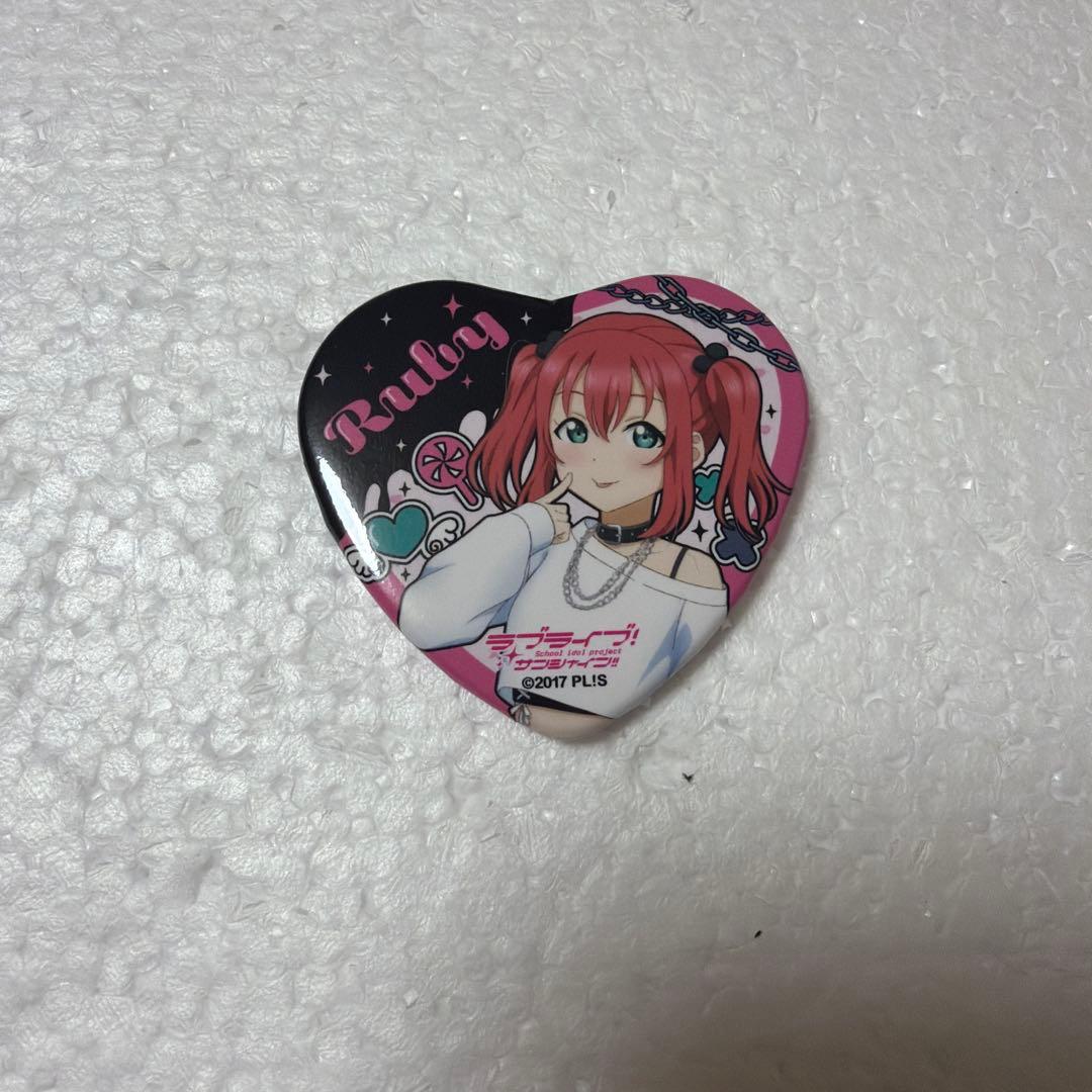 ラブライブ サンシャイン Aqours 黒澤ルビィ 缶バッジ - メルカリ
