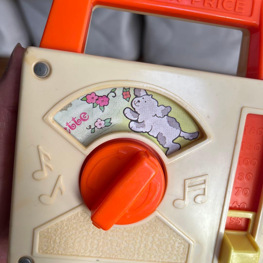 フィッシャープライス ヴィンテージ ラジオ型オルゴール Alouette