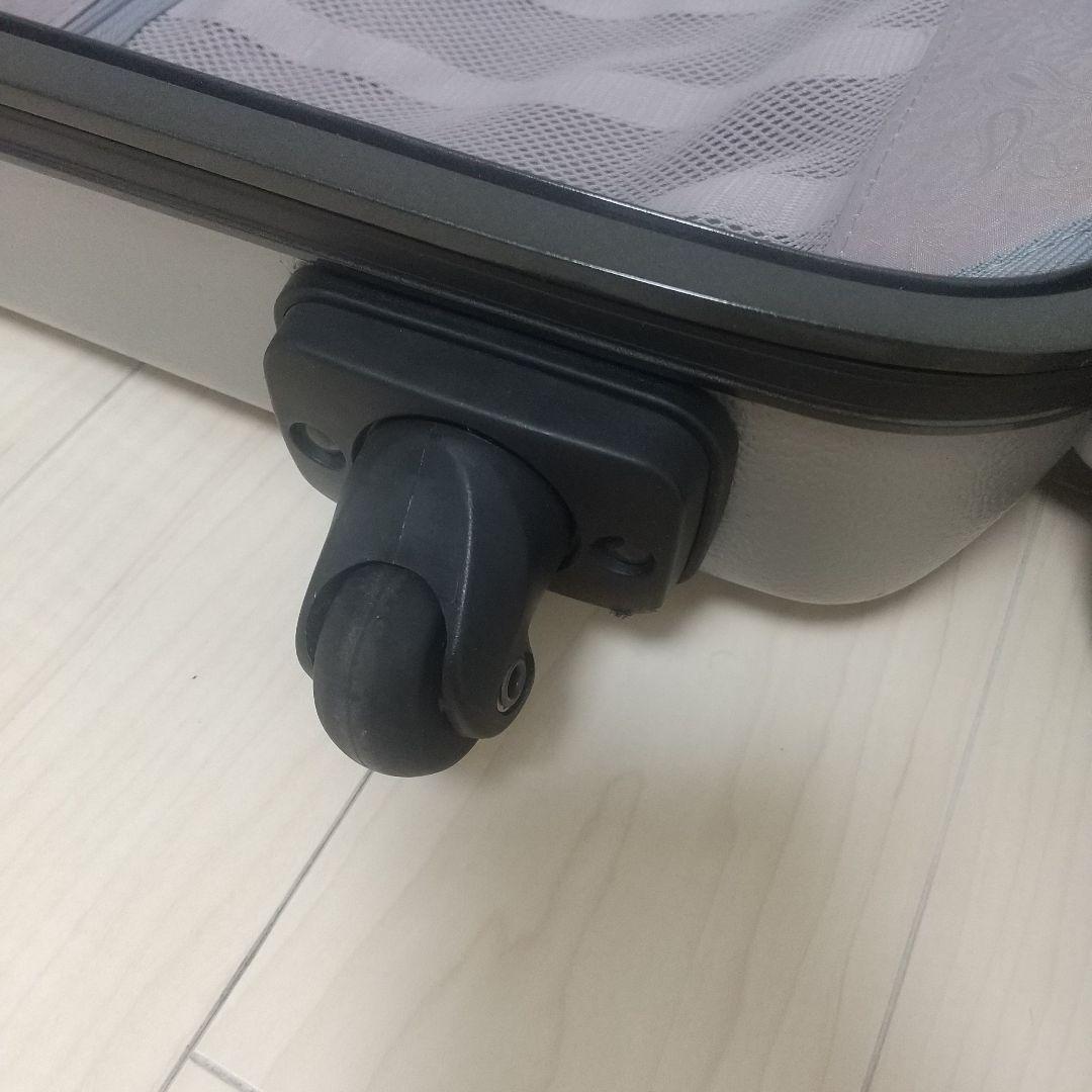 Samsonite シルバー 中型 ハード キャリーケース スーツケース