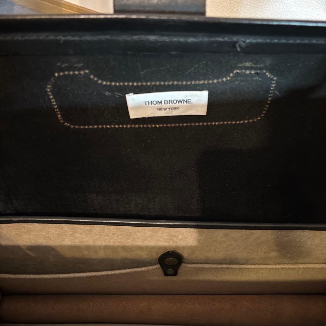 THOM BROWNE. ドクターズバッグ ブライドルレザーサンプル品 レア