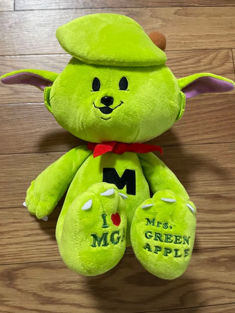 y*n様 MrsGreenApple メメル ぬいぐるみ マスコット 大 Mrs.GREEN APPLE ミセス メメル ぬいぐるみ FC限定 新品未開封 - メルカリ