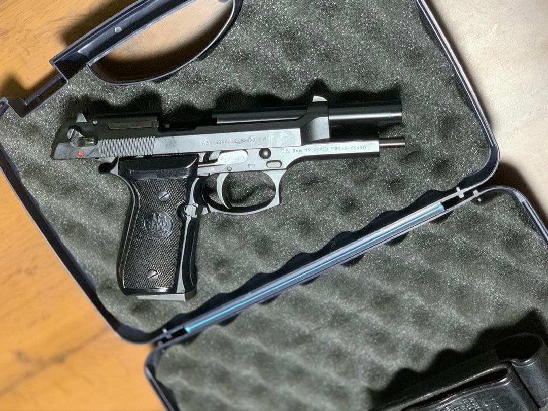 タナカワークス 未発火モデルガン Beretta M9 米軍放出品マガジンポーチ