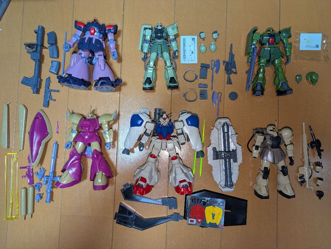ジャンク 組み立て済み HG MG RGガンプラ セット Yahoo!オークション