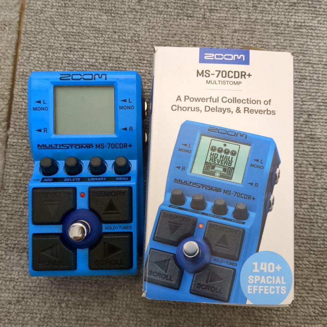 ZOOM MS-70CDR+ マルチエフェクター 箱・説明書付き