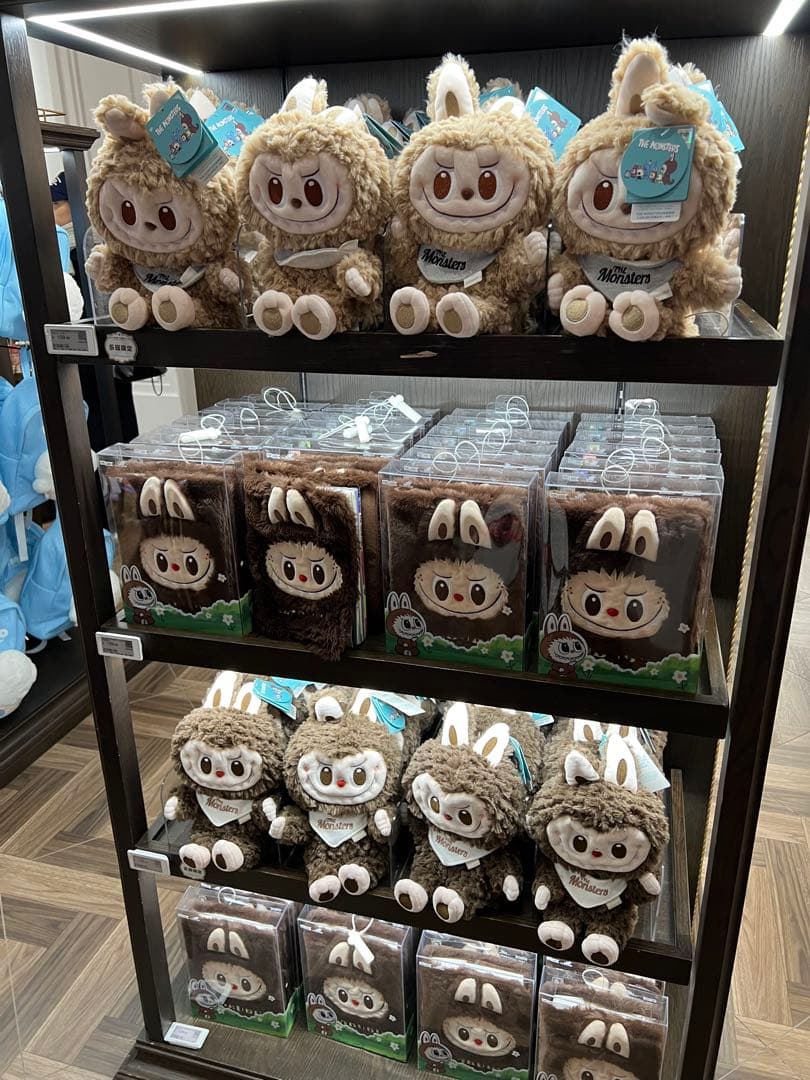 北京　ポップランド限定　ラブブ　モココ　手帳セット