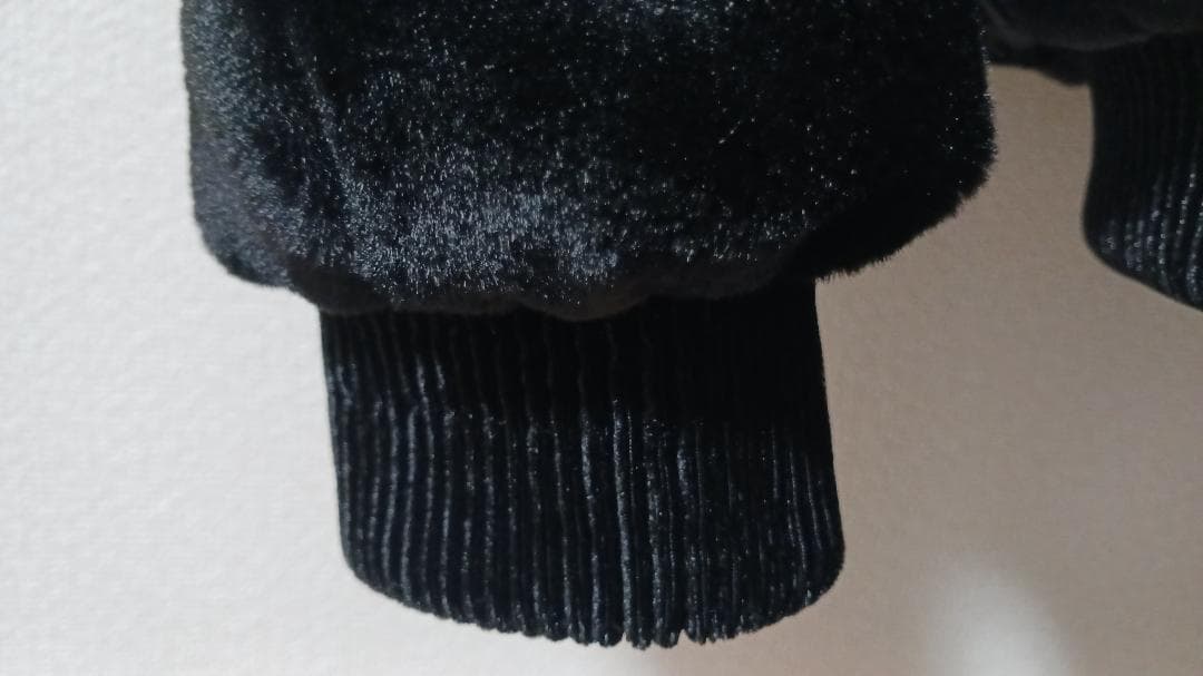 イタリア製 ミンク ＆ カシミヤ混 ファーコート 毛皮 厚手 防寒 メンズ M