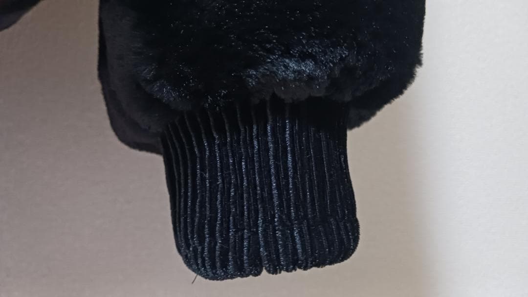 イタリア製 ミンク ＆ カシミヤ混 ファーコート 毛皮 厚手 防寒 メンズ M