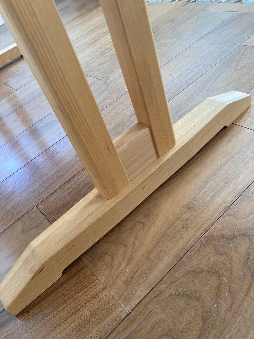 【MOMO NATURALダイニングテーブル】◆幅140センチ◆奥行き83センチ