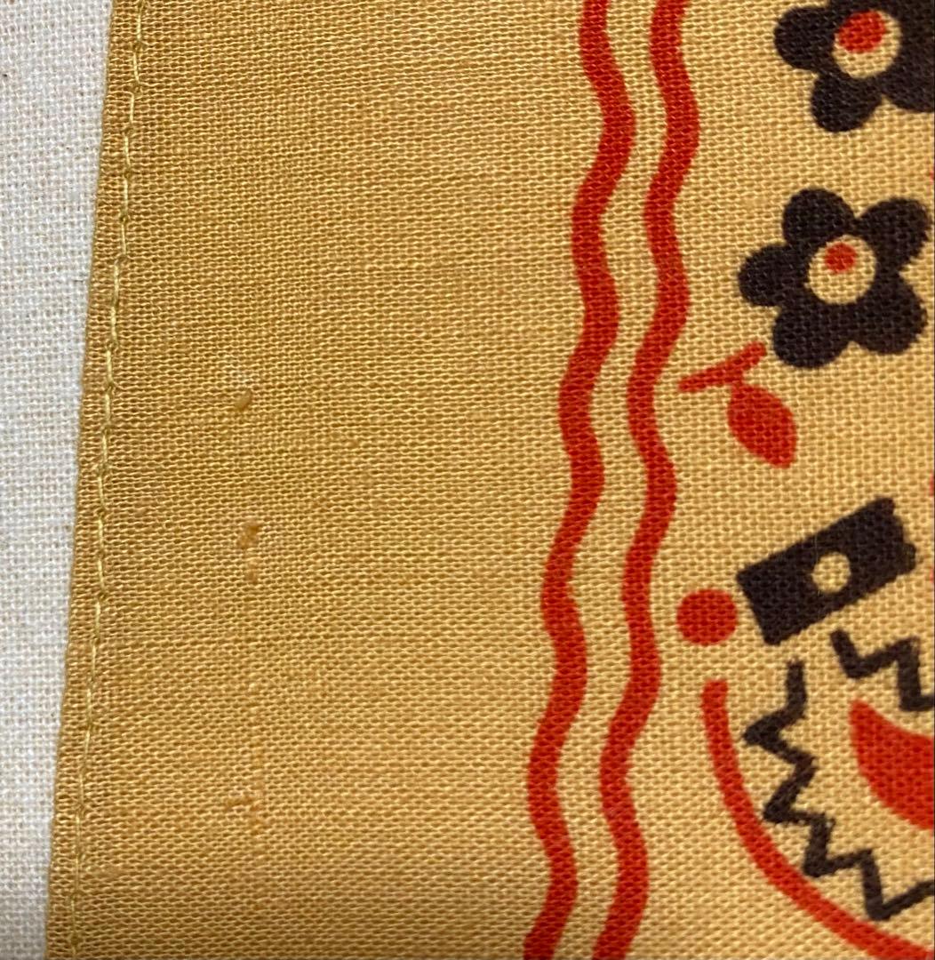 レアカラー クッキー オーカーブラウン 13960 ビンテージバンダナ 1566