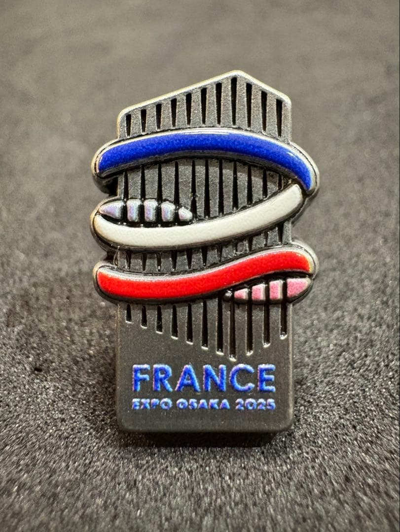 非売品フランスパビリオン公式ピンバッジ大阪関西万博EXPO2025