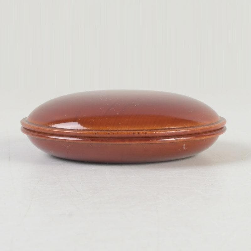 茶道具　飛騨春慶塗　一位細工　古渓堂　香合　箱付　V　9677