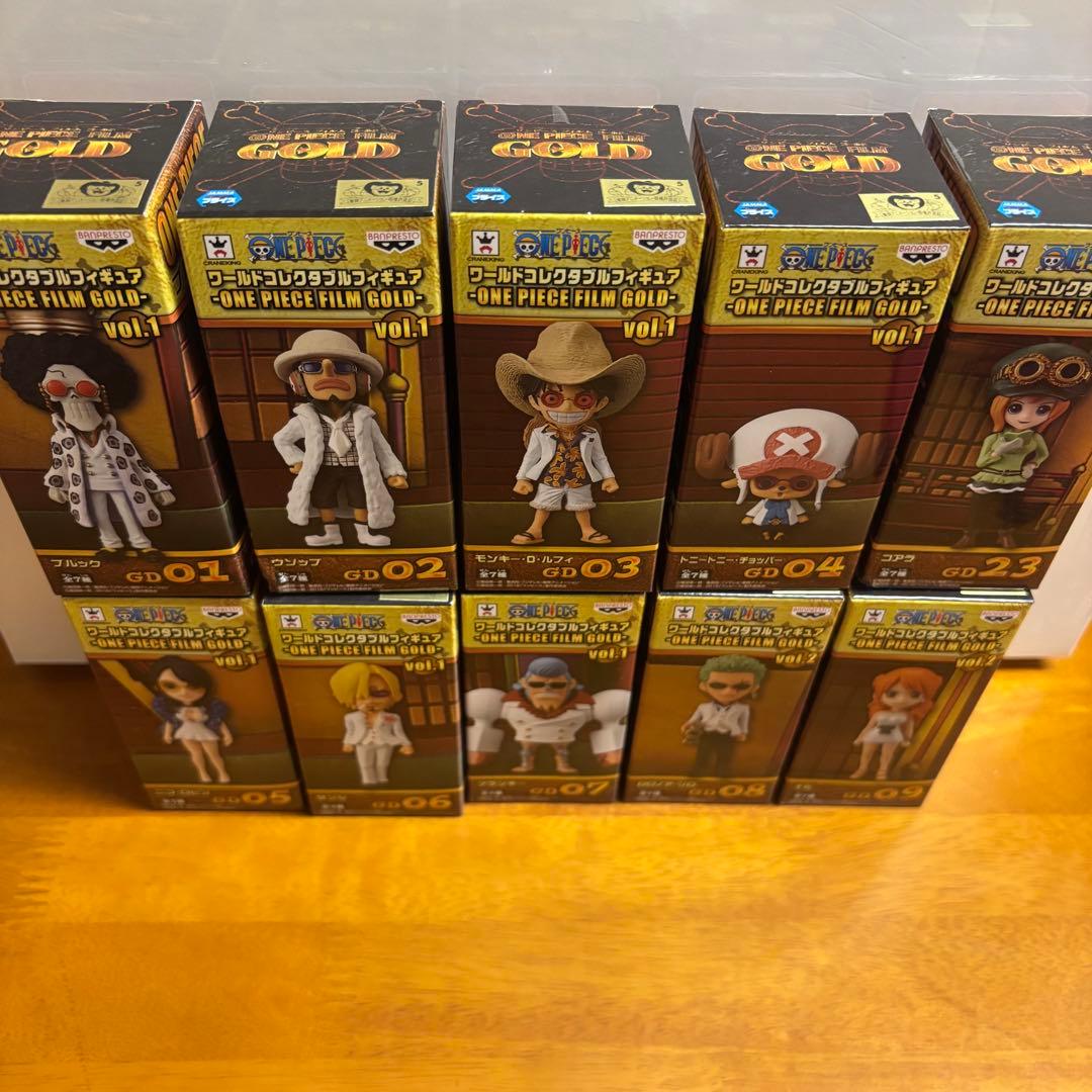 新品　ワンピース FILM GOLD ワールドコレクタブル　フィギュア　ワーコレ
