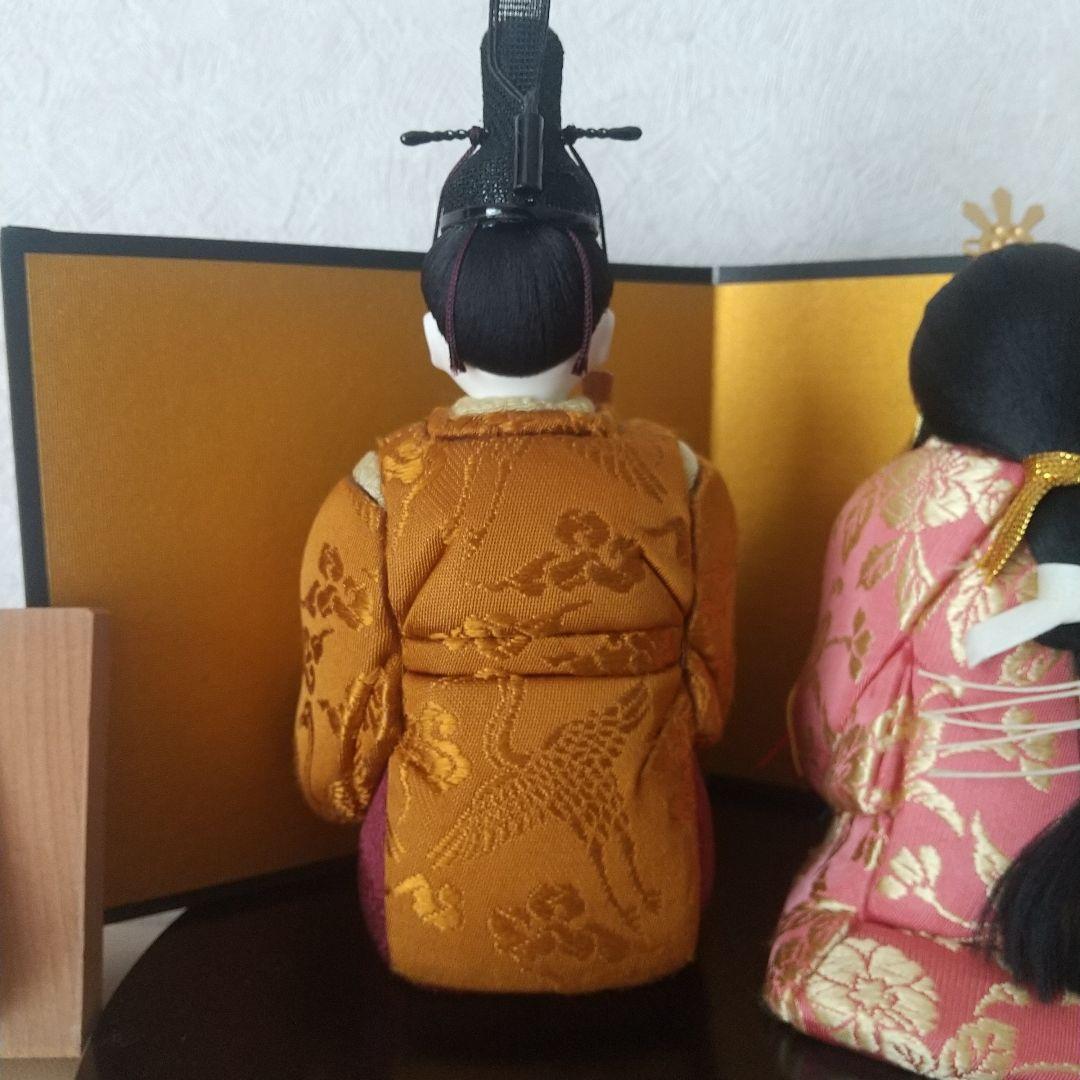 お値下げ中 原孝洲 雛人形 親王飾り 木目込み雛人形 立雛