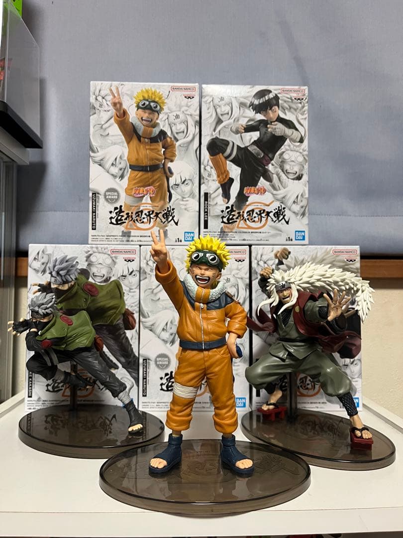 NARUTO-ナルト- 疾風伝 造形忍界大戦 フィギュア 10点セット