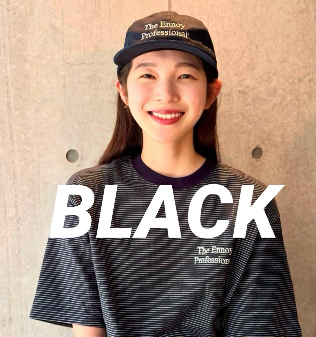 ennoy COTTON CAP BLACK