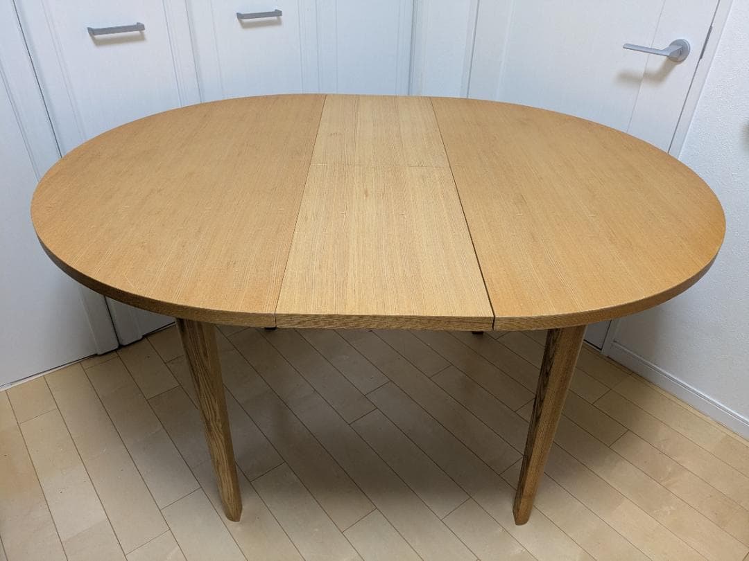 Francfranc 伸長式　エクステンション　ダイニングテーブル