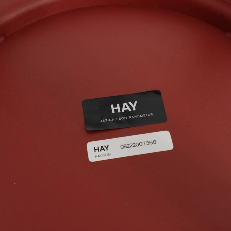 値下げ中 HAY ヘイ リボルバーバースツール ハイ H76 レッド 5