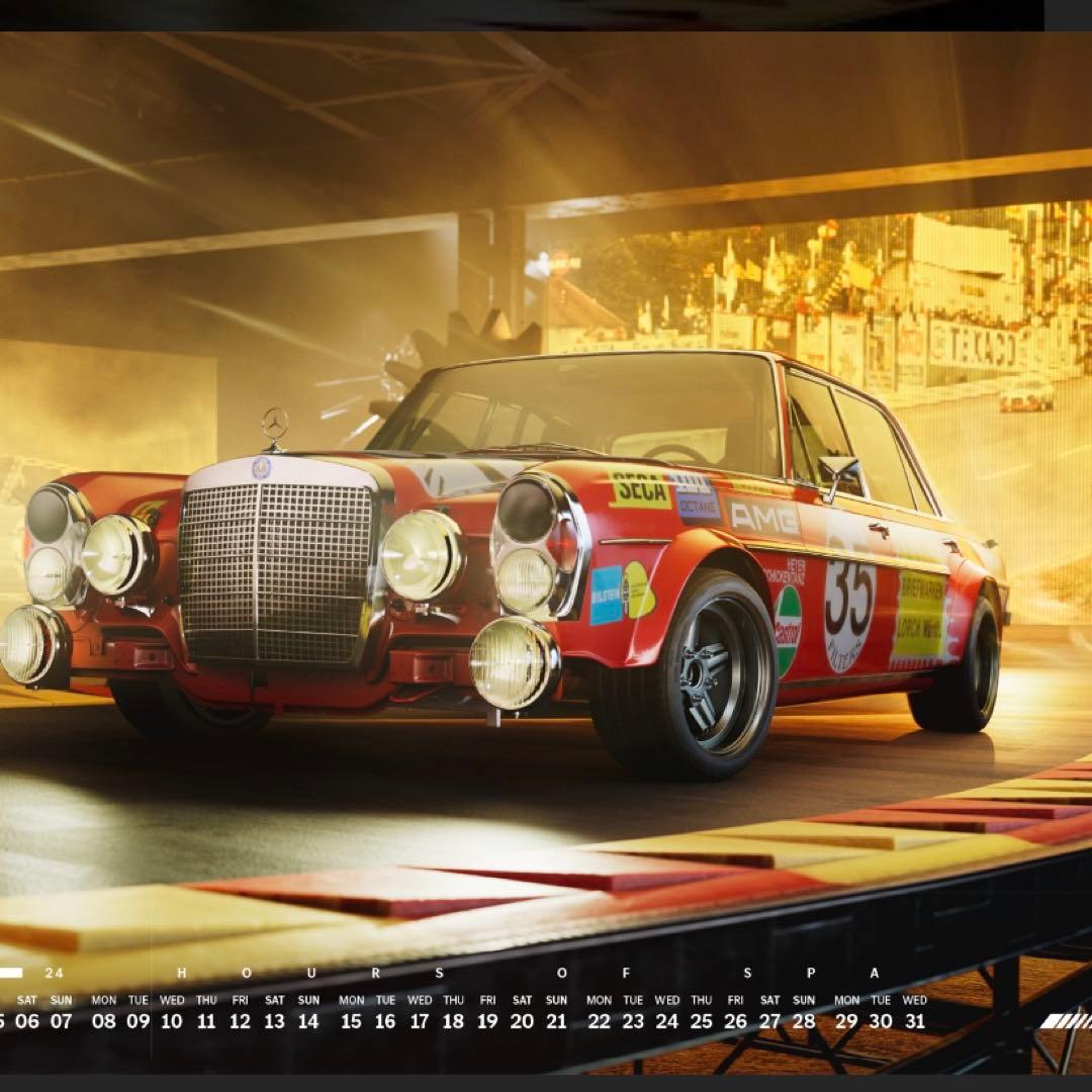 新品未開封】メルセデスベンツ-AMG 2024年 カレンダー ドイツ製 - メルカリ