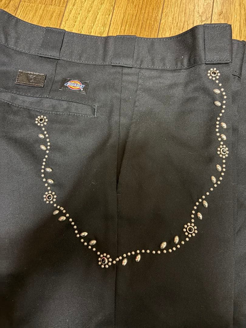 HTC】Custom Dickiesキムタク着用 同型同色 ブラック32×30