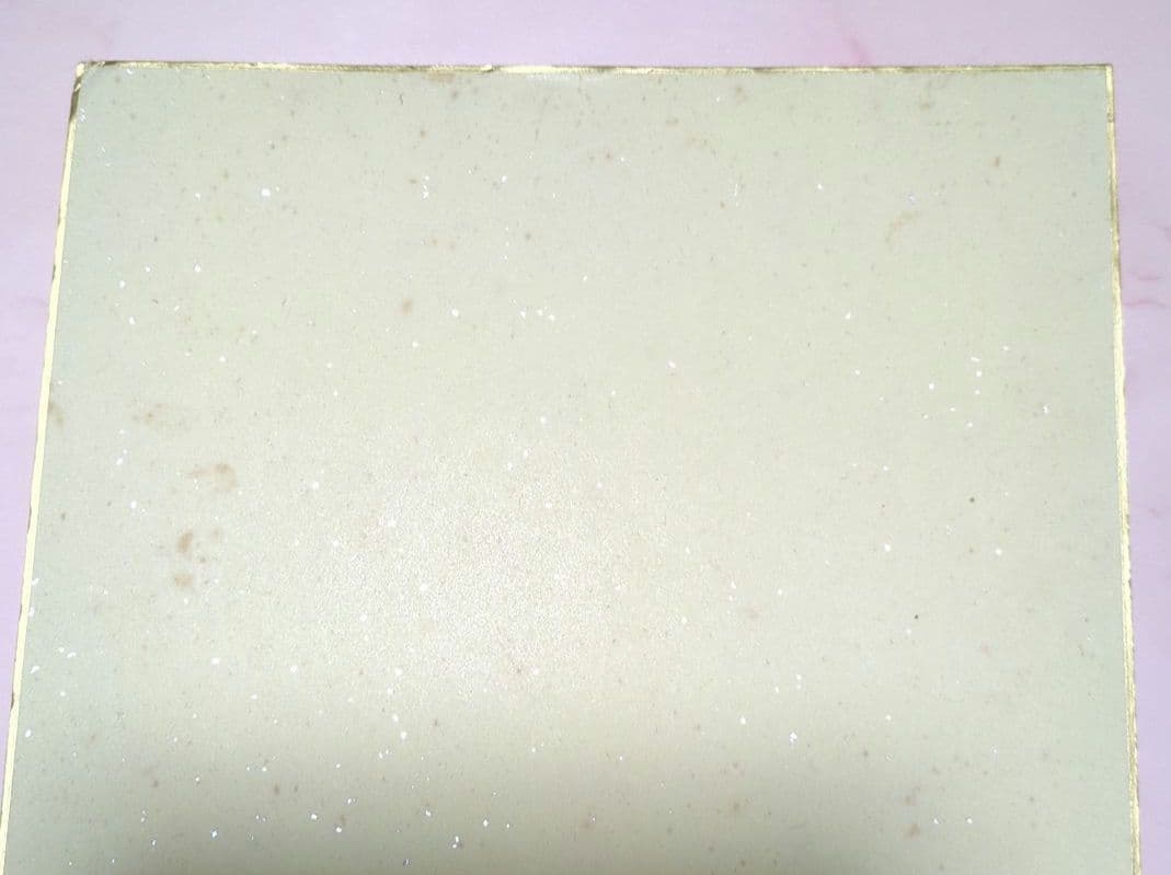 水森亜土　直筆サイン　イラスト　サイン色紙