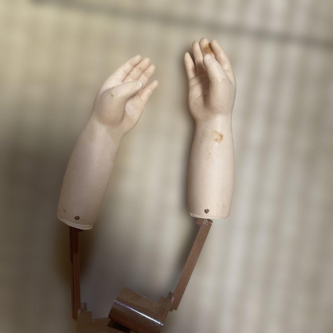 茶運人形 約45cm 和柄着物 美術品・アンティーク・コレクション