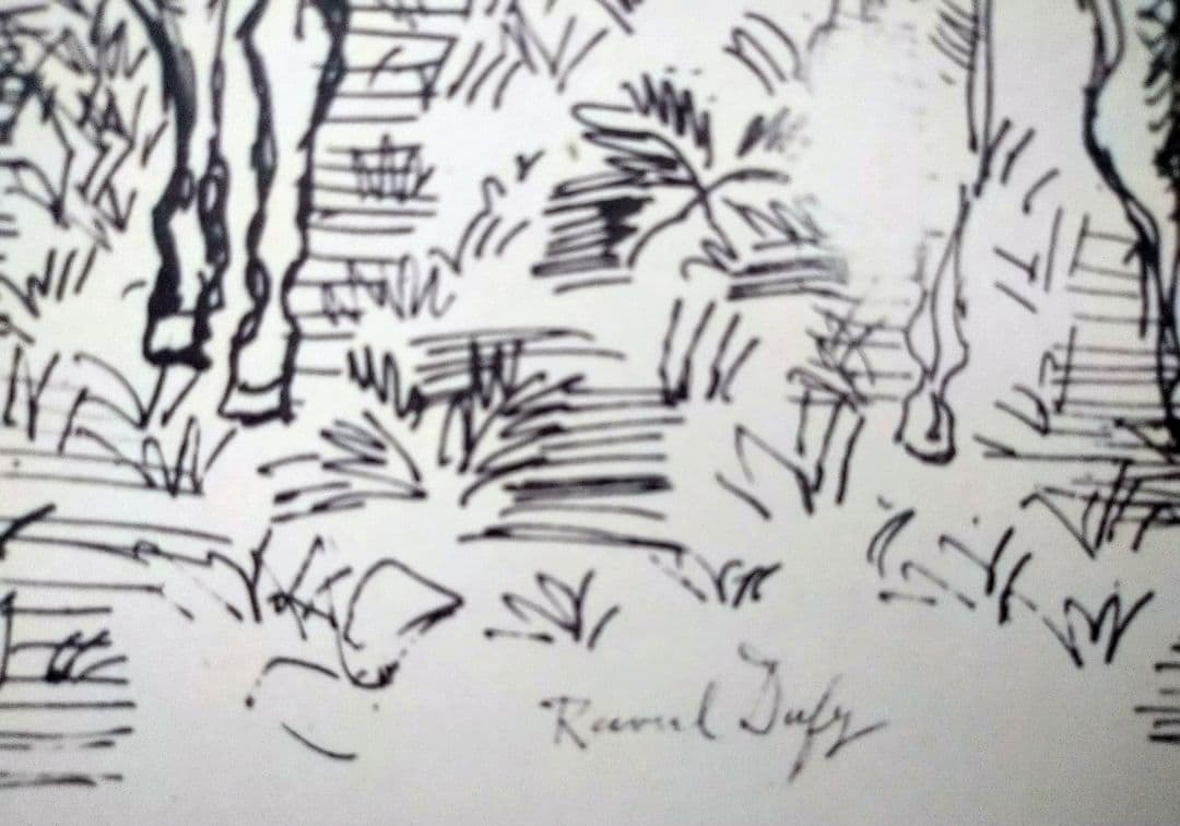 bラウル・デュフィの 乗馬 リトグラフ 本物保証 - メルカリ