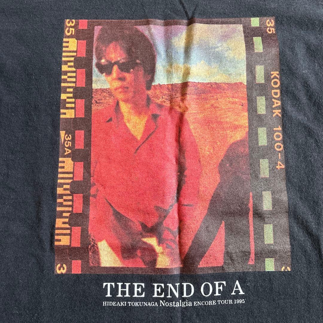90s 徳永英明 ツアー Tシャツ USA製 シングルステッチ ヴィンテージ