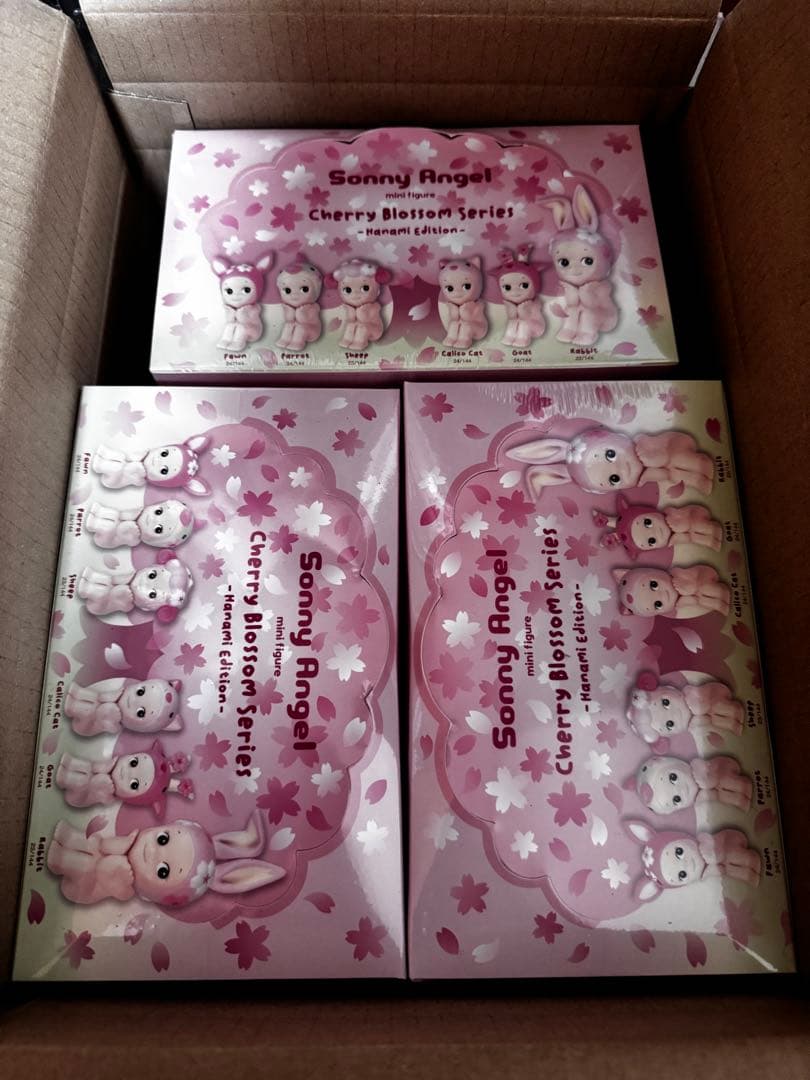 3box★ソニーエンジェル チェリーブロッサムシリーズ ハナミ アソートボックス