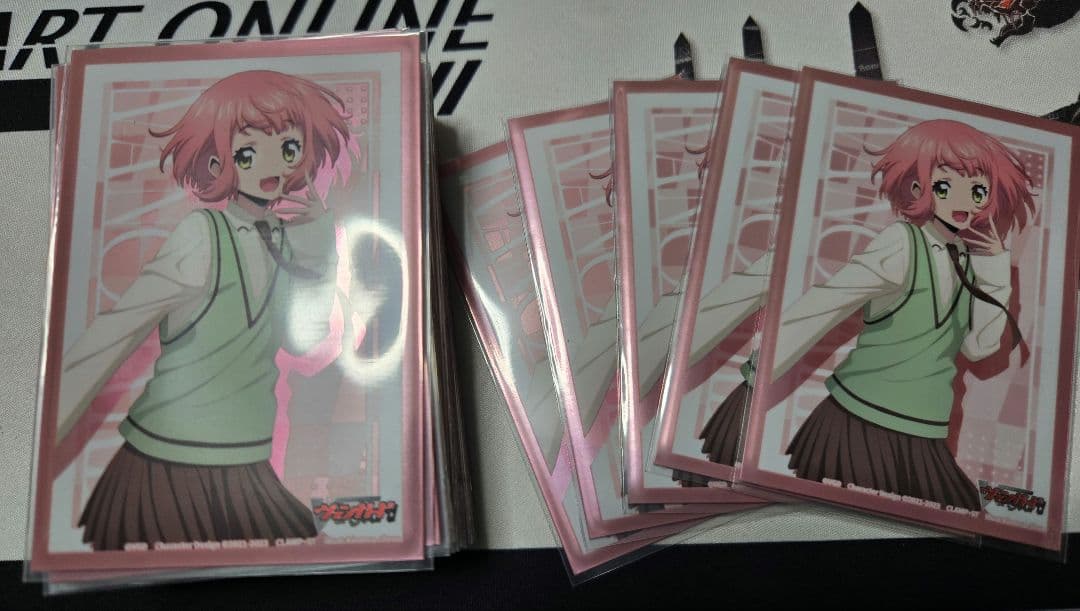 ヴァンガード　リアノーン　デッキ　スリーブ、ローダー付き