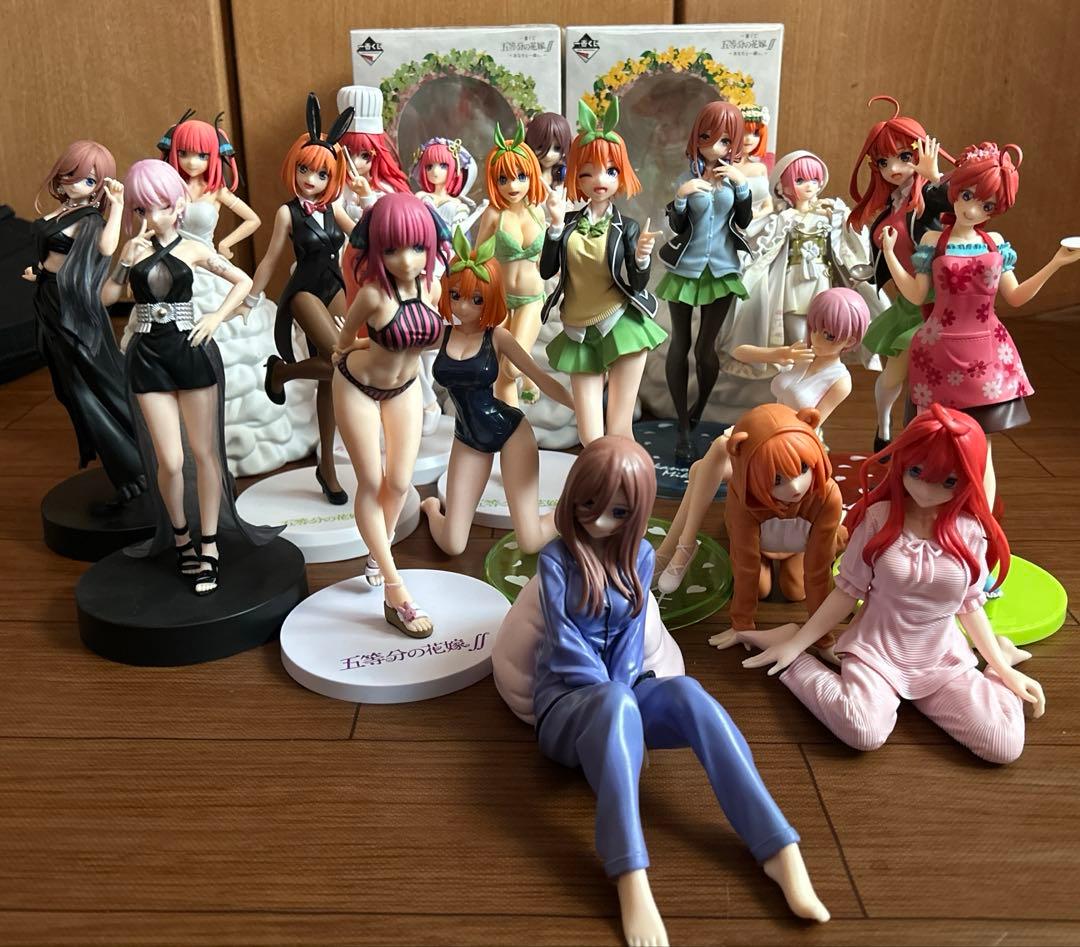 五等分の花嫁 フィギュアまとめ売り