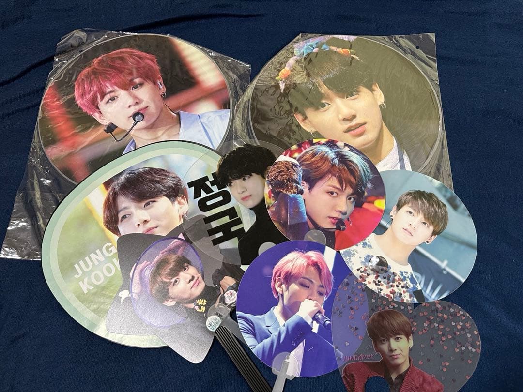 BTS ジョングク jungkookうちわ まとめ売り bts jungkook ジョングク