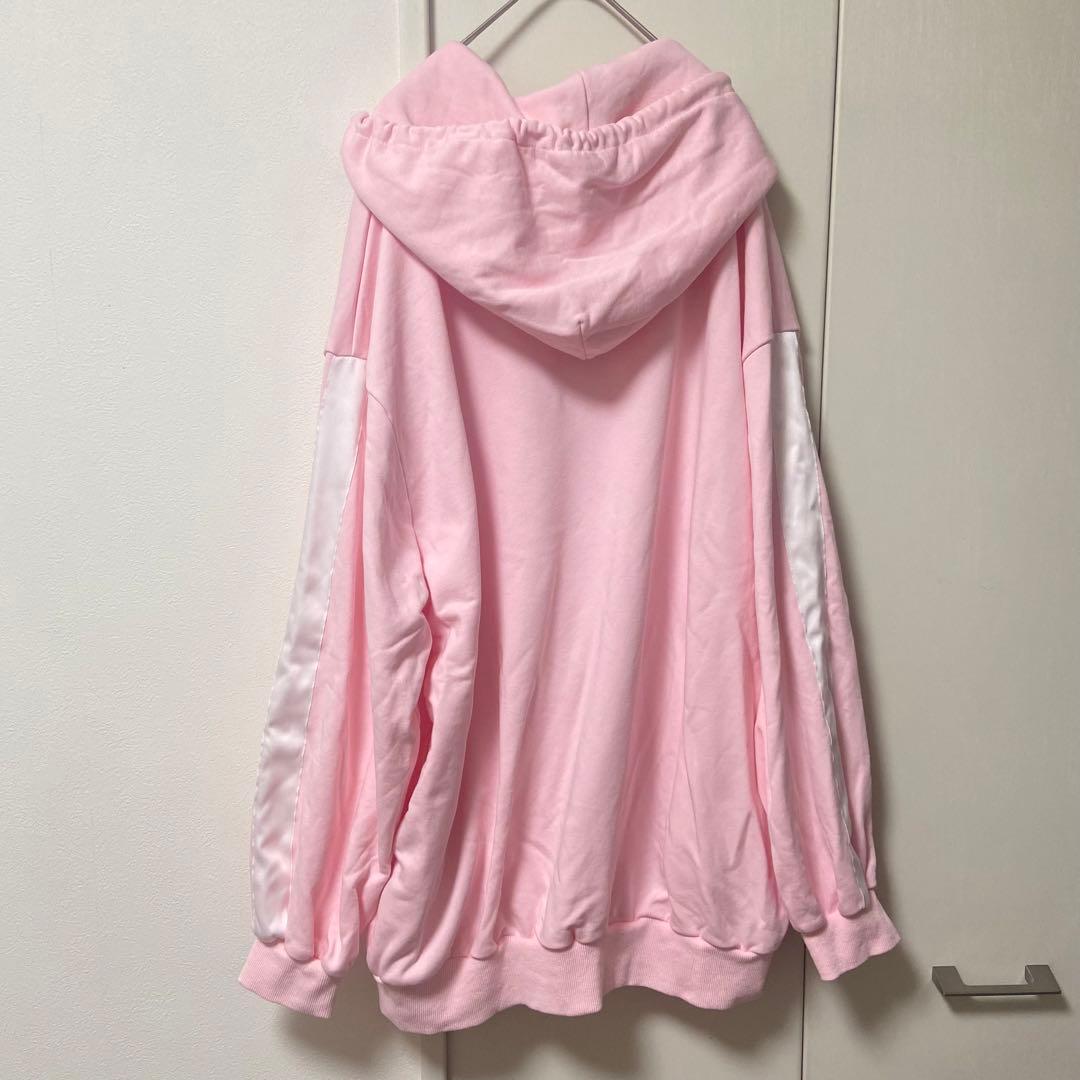 希少 ツユ TuYu アパレル パーカー ピンク くらべられっ子