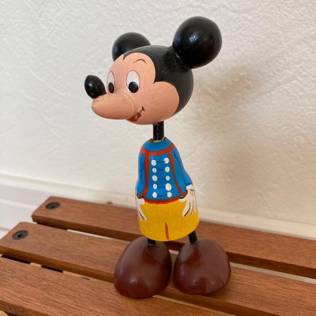 昭和レトロ ディズニーまんがこけし ミッキーマウス ヴィンテージ 日本