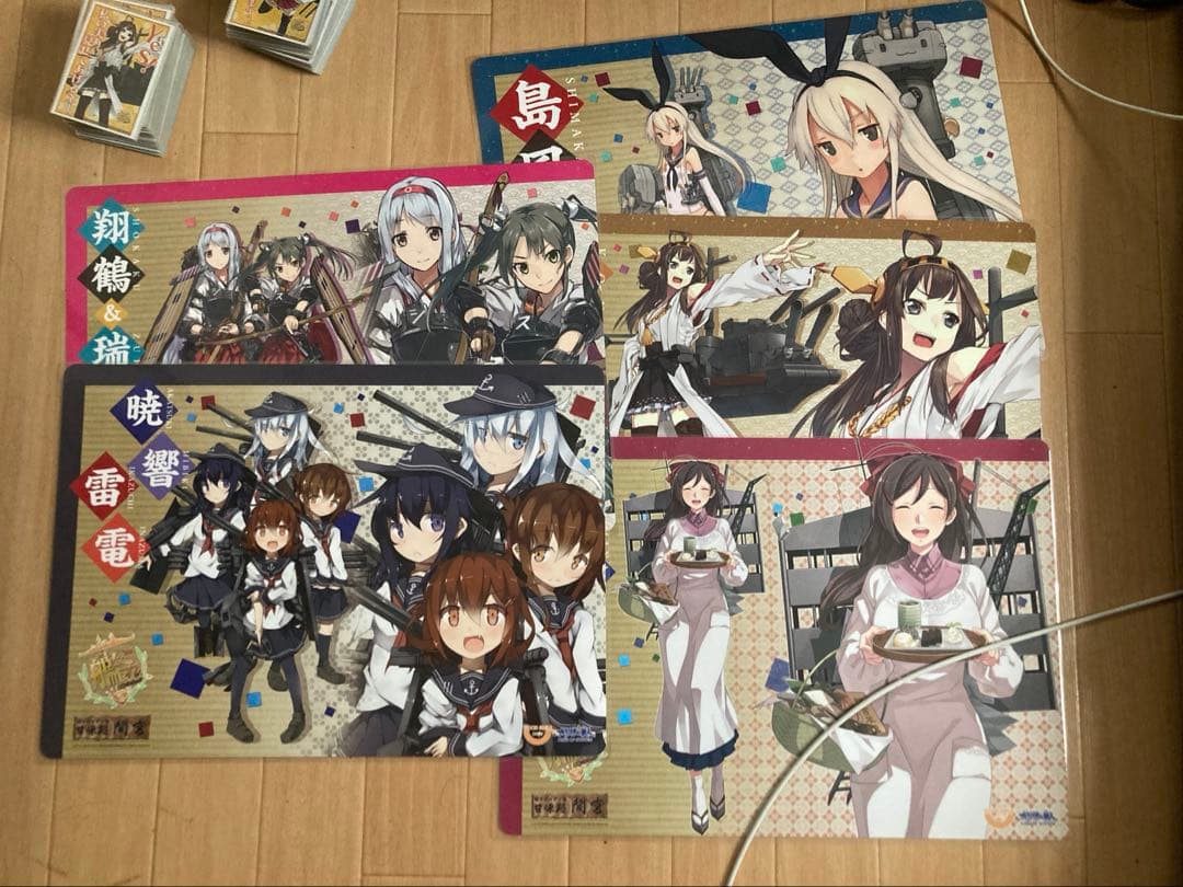 艦これ　艦隊これくしょん　ヴァイスシュヴァルツ　デッキ　赤城　島風　天龍　金剛