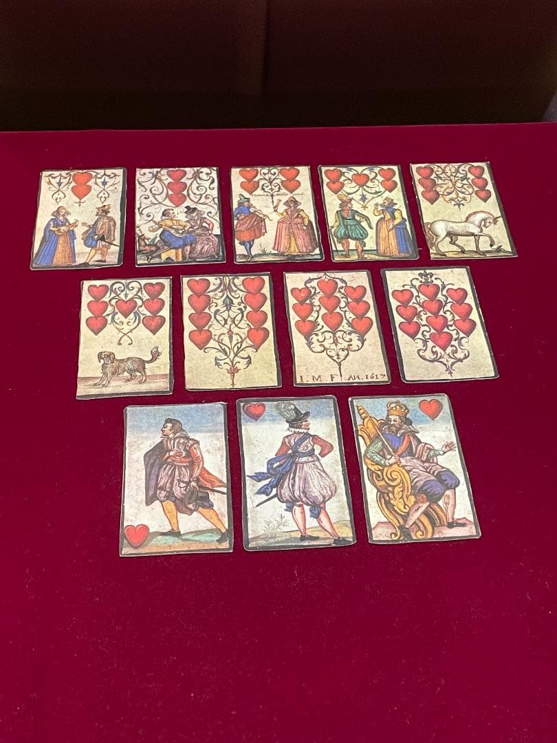 トランプ DAS KUPFER STICHSPIEL DES I.M.F.VON 1617