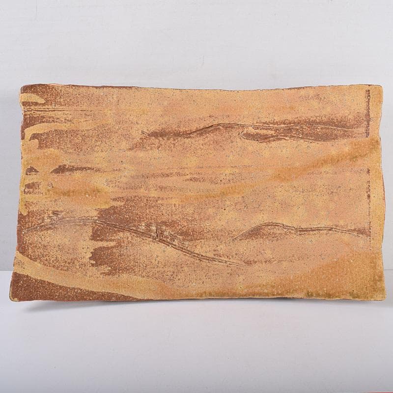 和食器 番浦史郎 釘彫文鉢 四方鉢 板皿 長方皿 五客 共箱 M R8876B