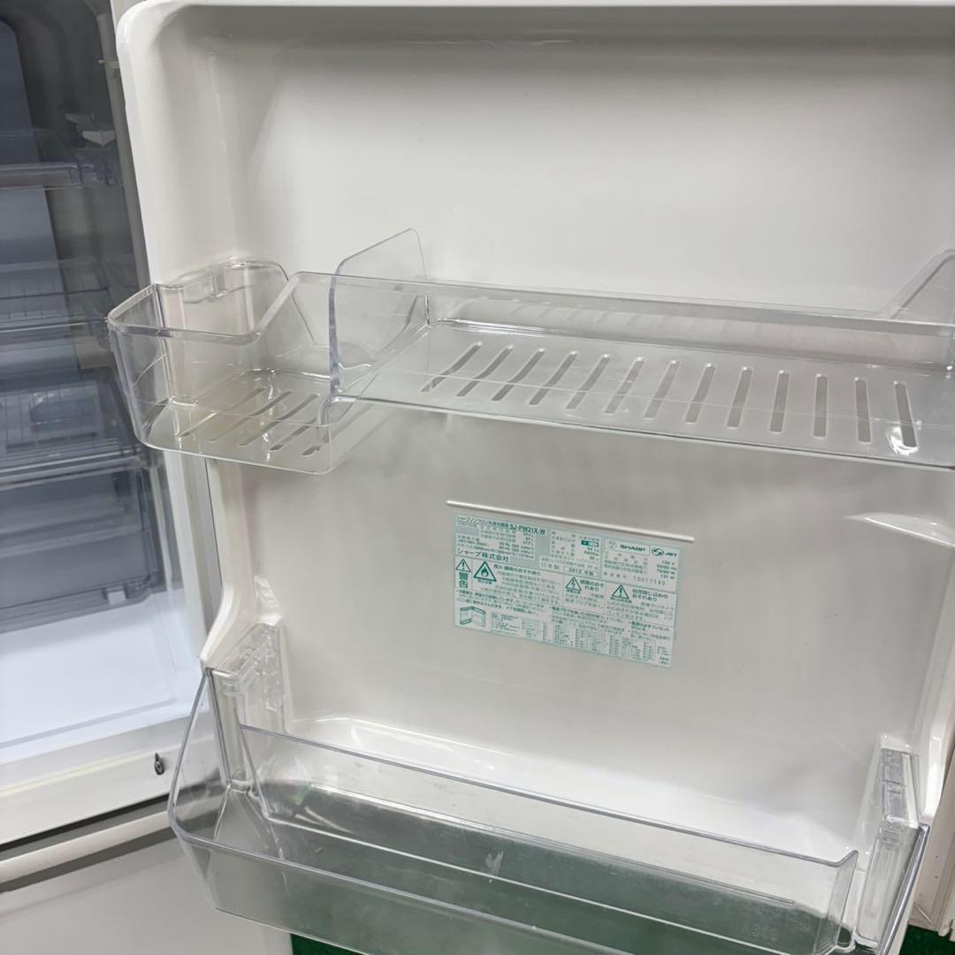 605 SHARP どっちもドア　大型冷蔵庫　314L 300L強　自動製氷
