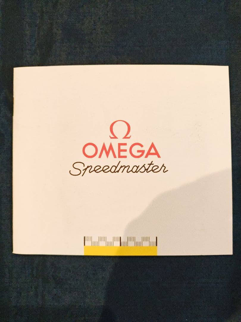 OMEGA Speedmaster 赤 シューマッハ　cart用タイヤケース