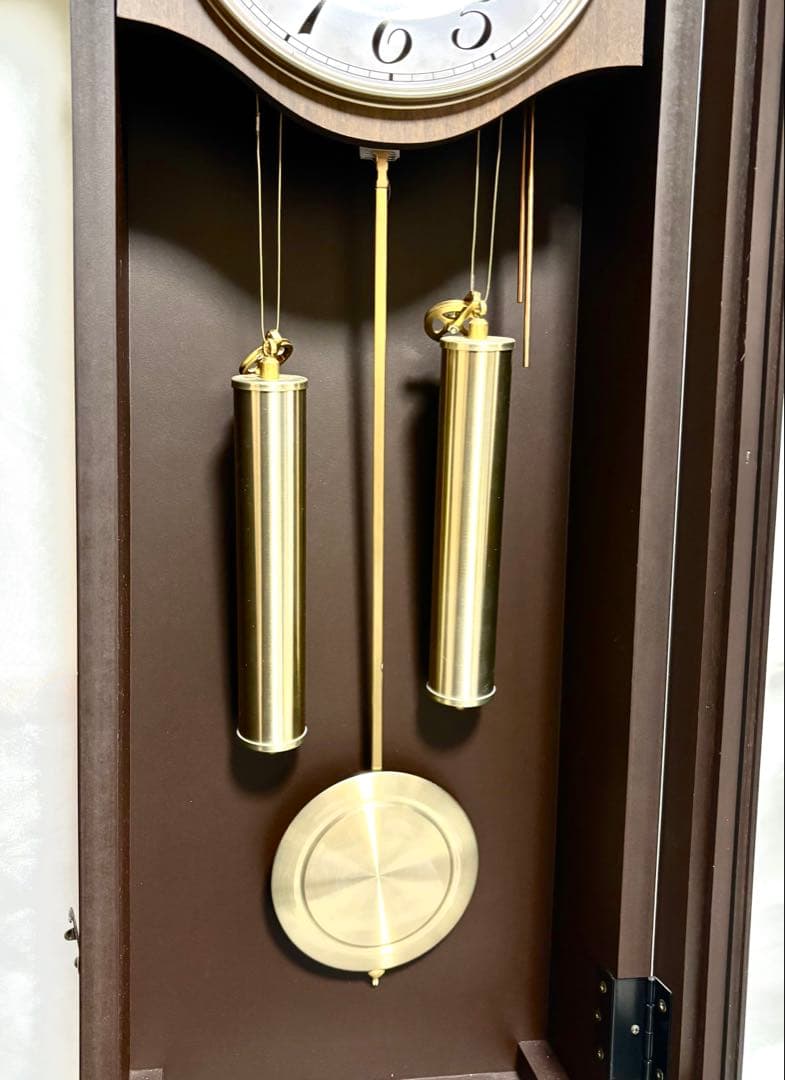 【動作品】CITIZEN 柱時計 4MJ741 HOUR STRIKE クオーツ