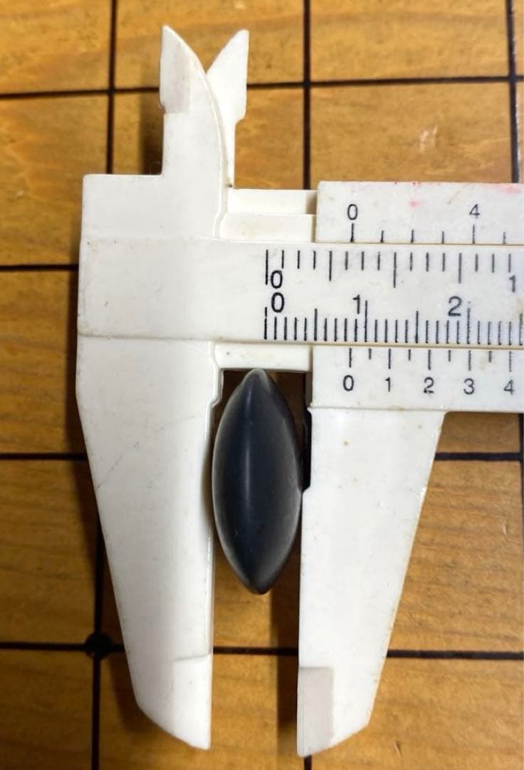 囲碁セット 碁石サイズ 確認用