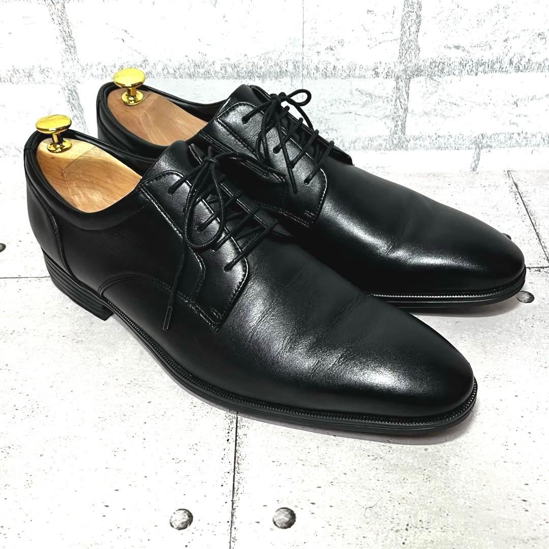 【テクシーリュクス】プレーントゥ ゴアテックス TU8001♡ブラック 27