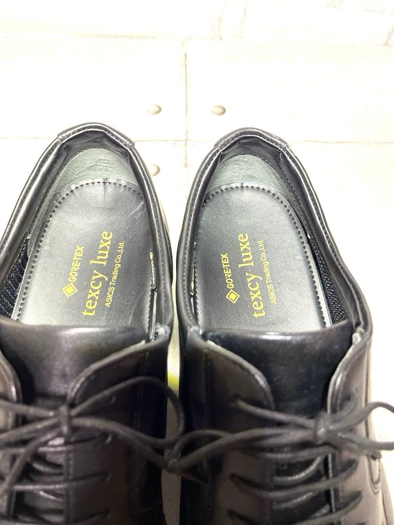 【テクシーリュクス】プレーントゥ ゴアテックス TU8001♡ブラック 27