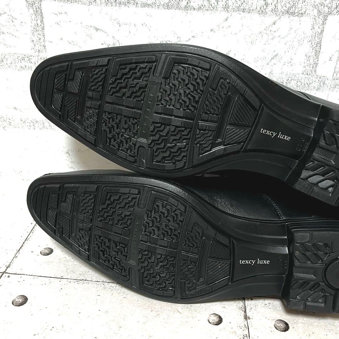 【テクシーリュクス】プレーントゥ ゴアテックス TU8001♡ブラック 27