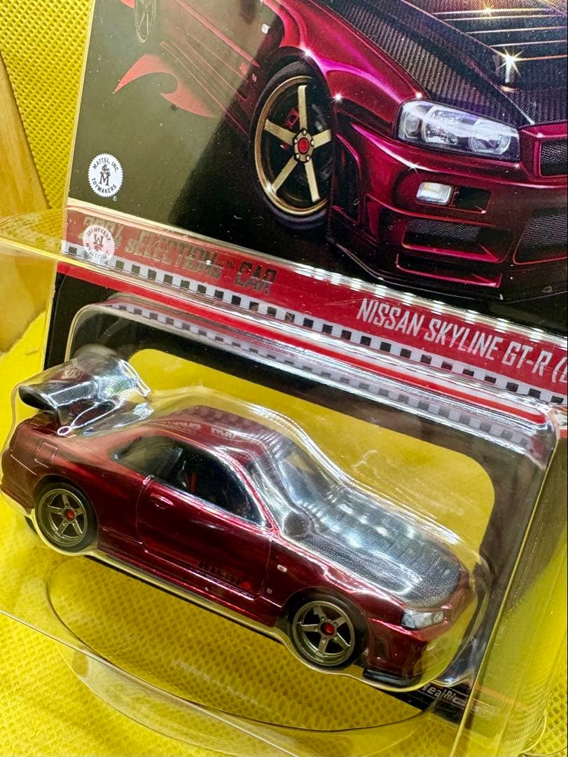 RLC ホットウィール Skyline GT-R (BNR34) 即購入即日発送