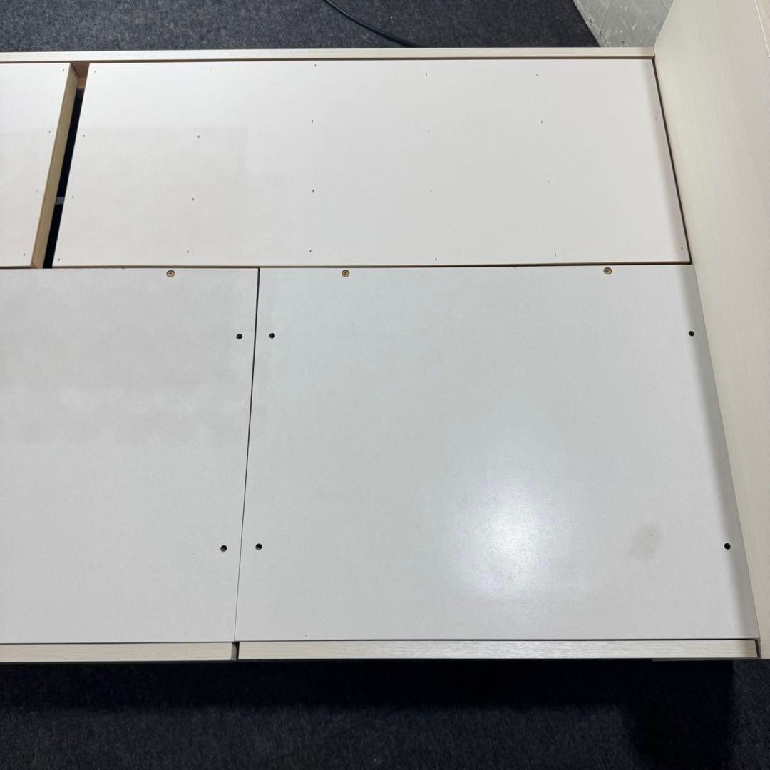 ニトリ ベッドフレーム シングル アザン3 深型シンプル 収納 d4319